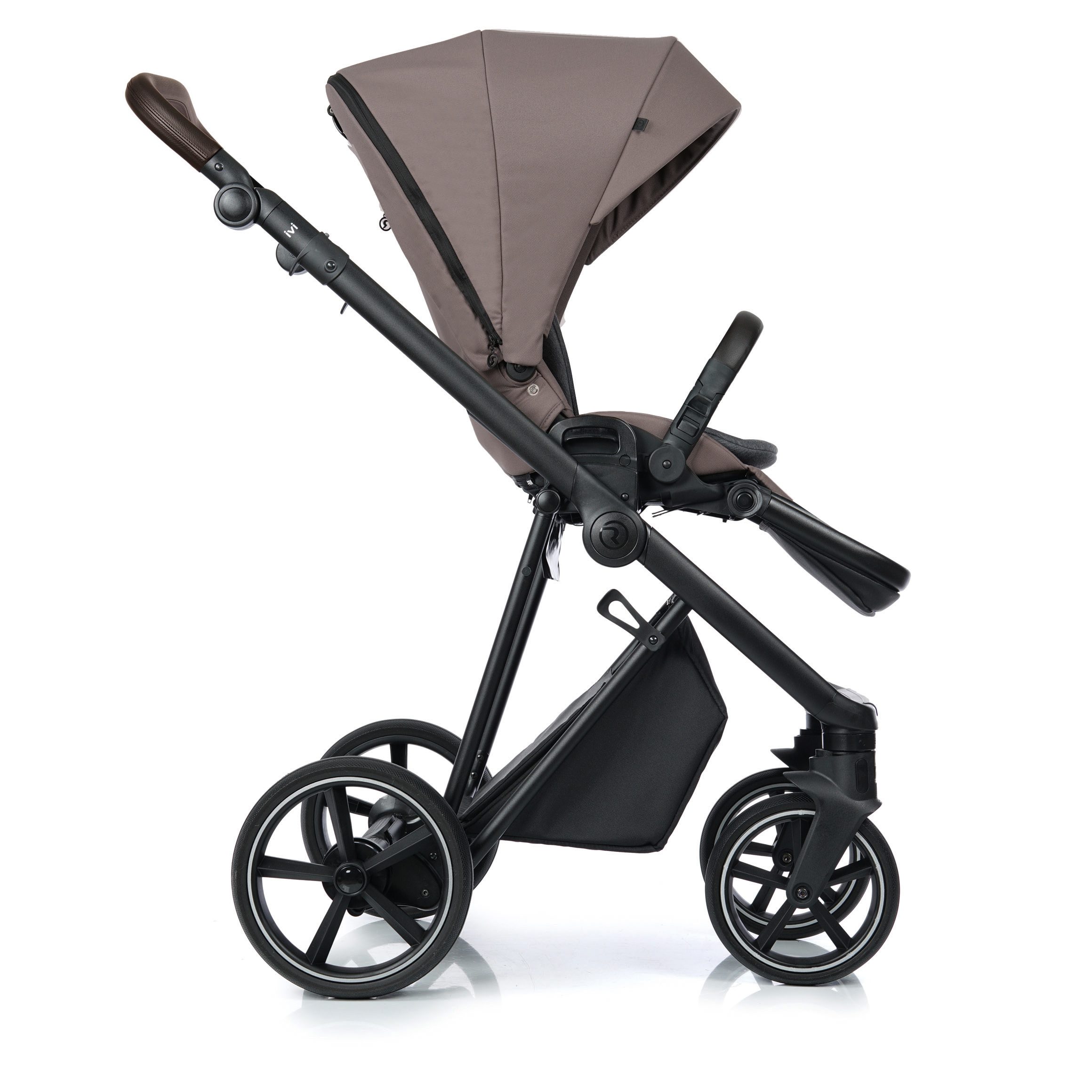 Zestaw 4w1 | Roan Ivi 2.0 kol. Cocoa Black | Maxi Cosi Pebble 360 PRO 2 | baza obrotowa – wysuwana | - obrazek 4