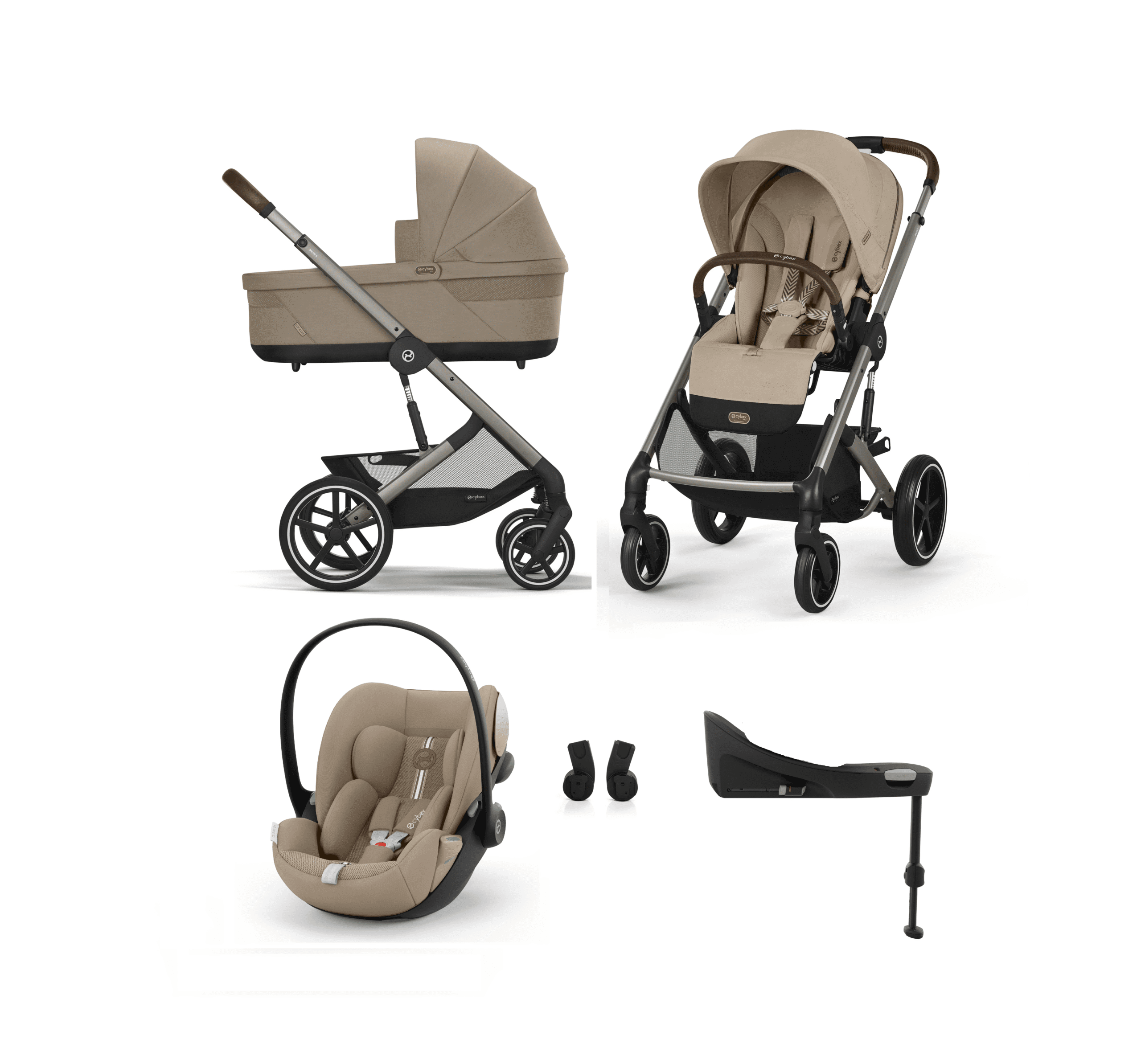 Wózek Cybex Balios S Lux 4w1 Almond Beige