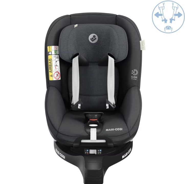 Maxi Cosi Mica Pro Eco | fotelik obrotowy | 40-105cm | 0-18kg | Authentic Graphite | - obrazek 6