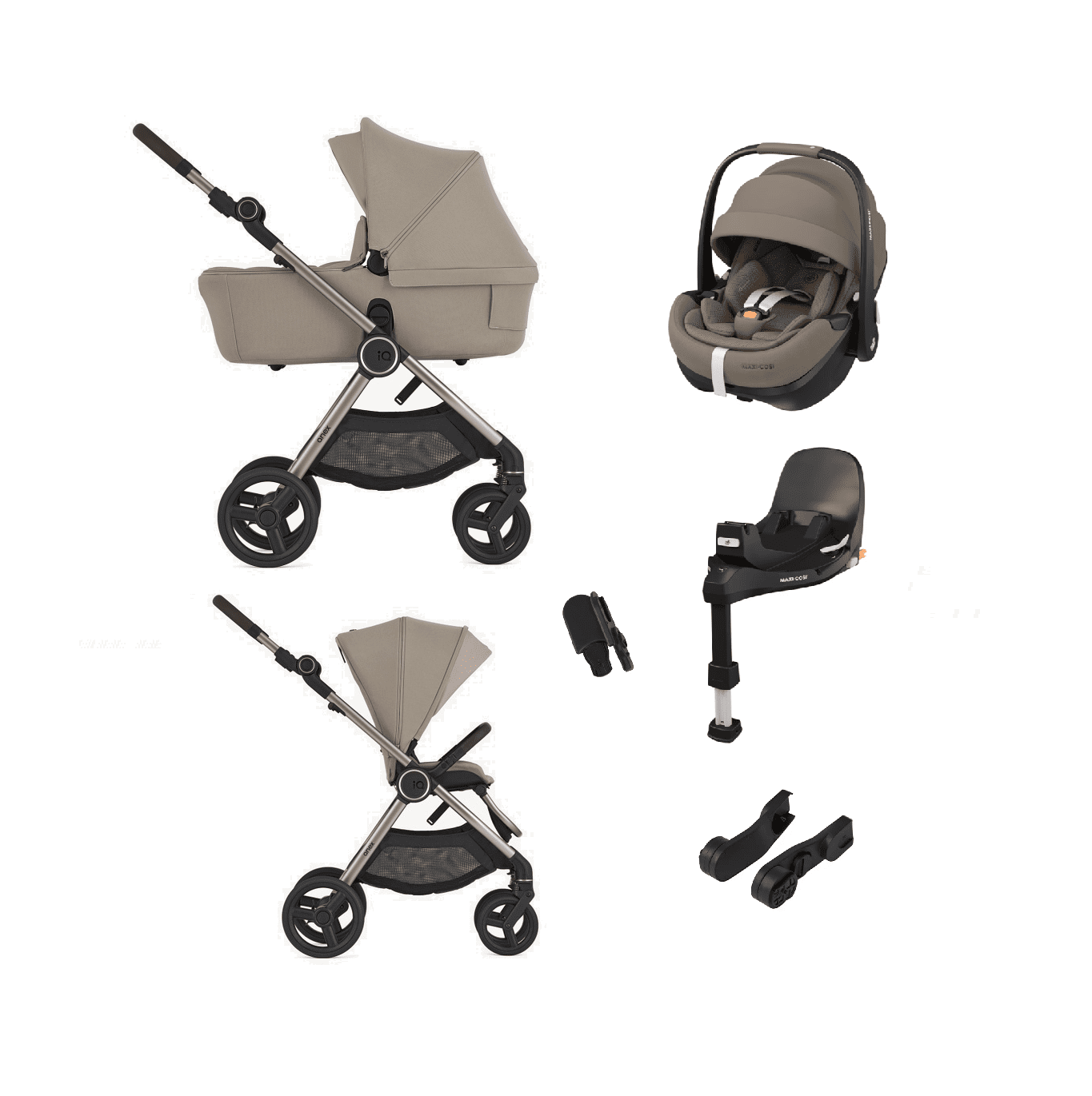 Zestaw 4w1 Anex IQ + Maxi Cosi