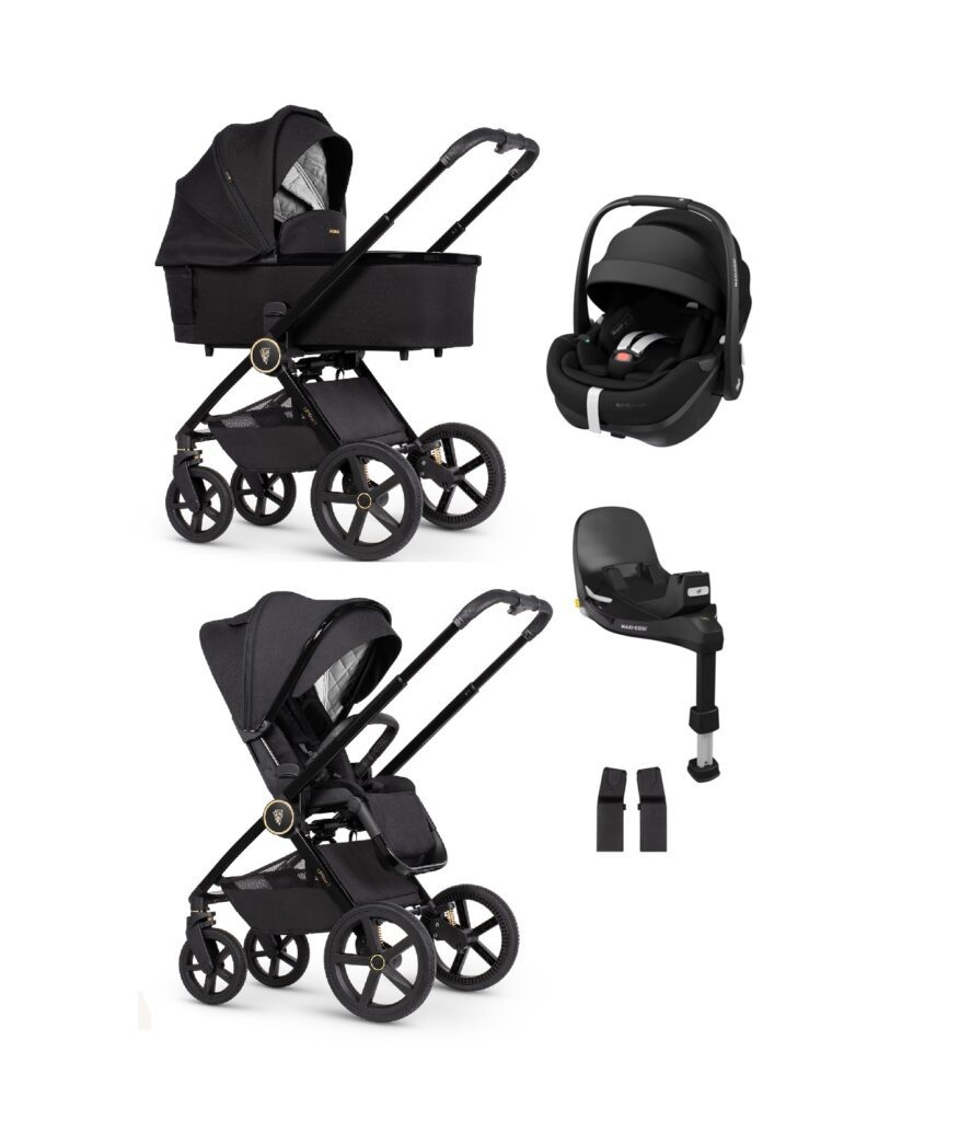 Upline 2 kol. All Black | Zestaw 4w1
