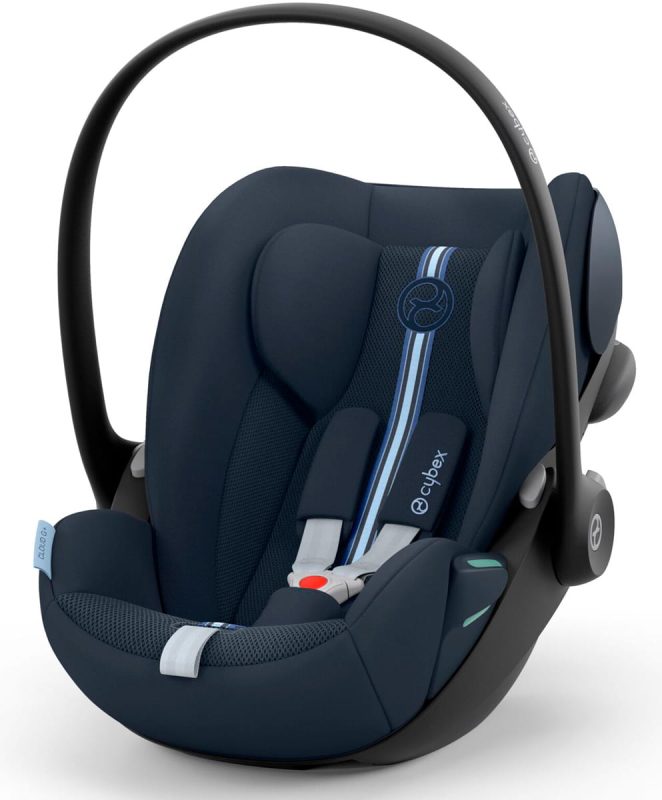 Cybex Cloud G i-Size | rozkładany fotelik samochodowy | 0-13kg | 40-87cm | Ocean Blue (PLUS) - obrazek 3