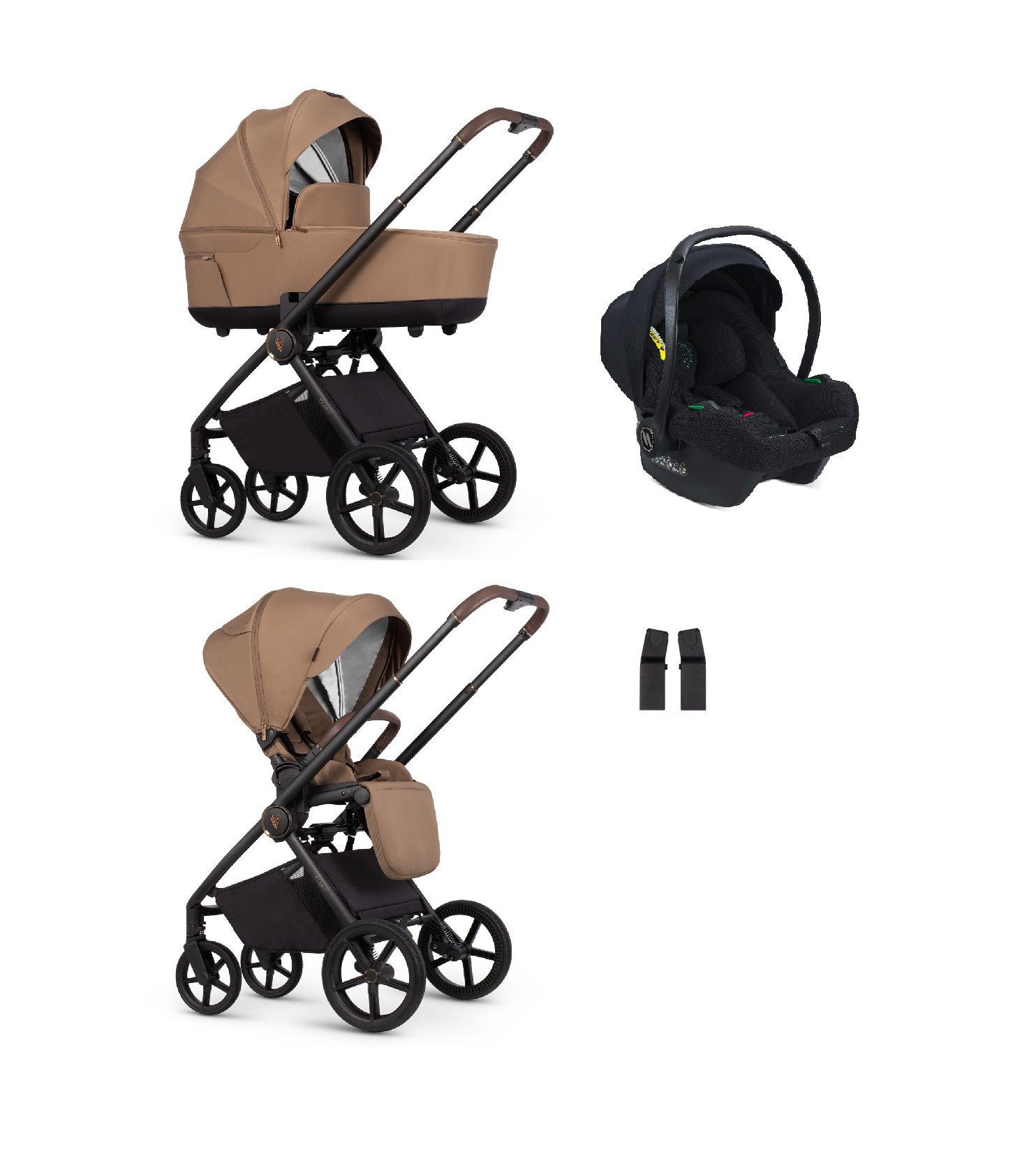 Zestaw 3w1 | Venicci Claro kol. Caramel | Avionaut Cosmo Smart |