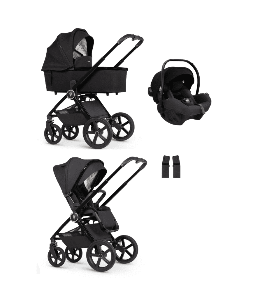 Upline 2 kol. All Black | Zestaw 3w1