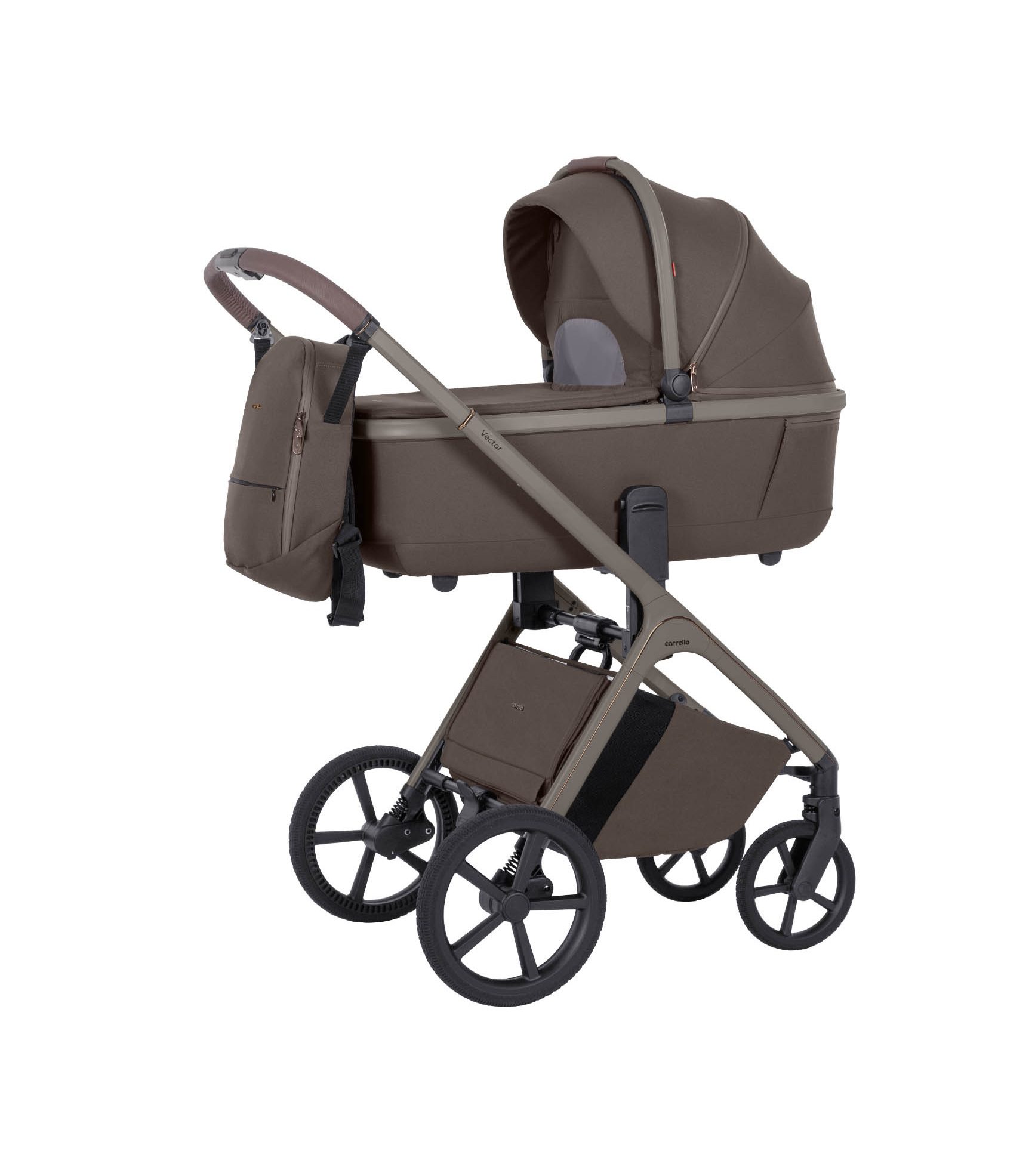 Wózek 2w1 Carrello Vector Coffee Beige