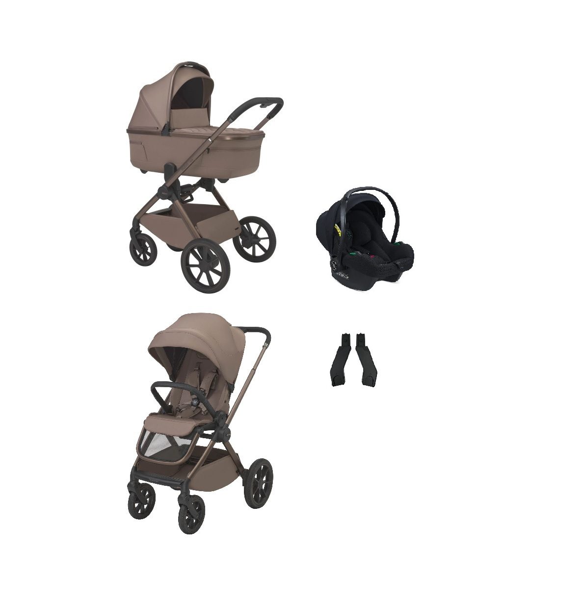 08 FASHIONABLE BROWN | ZESTAW 3W1