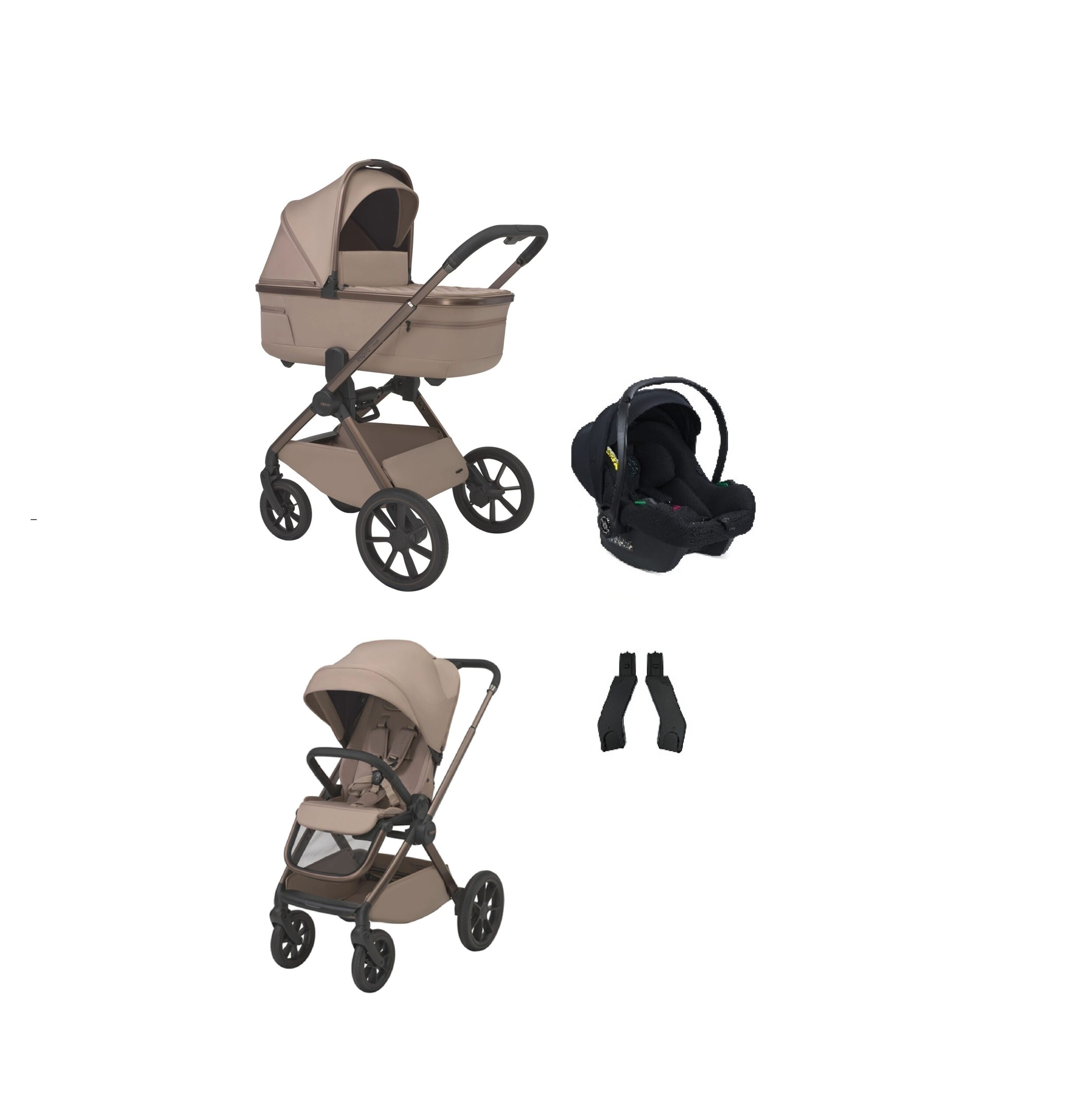 Zestaw 3w1 | Espiro Clodi kol. Stylish Beige 09 | Avionaut Cosmo |