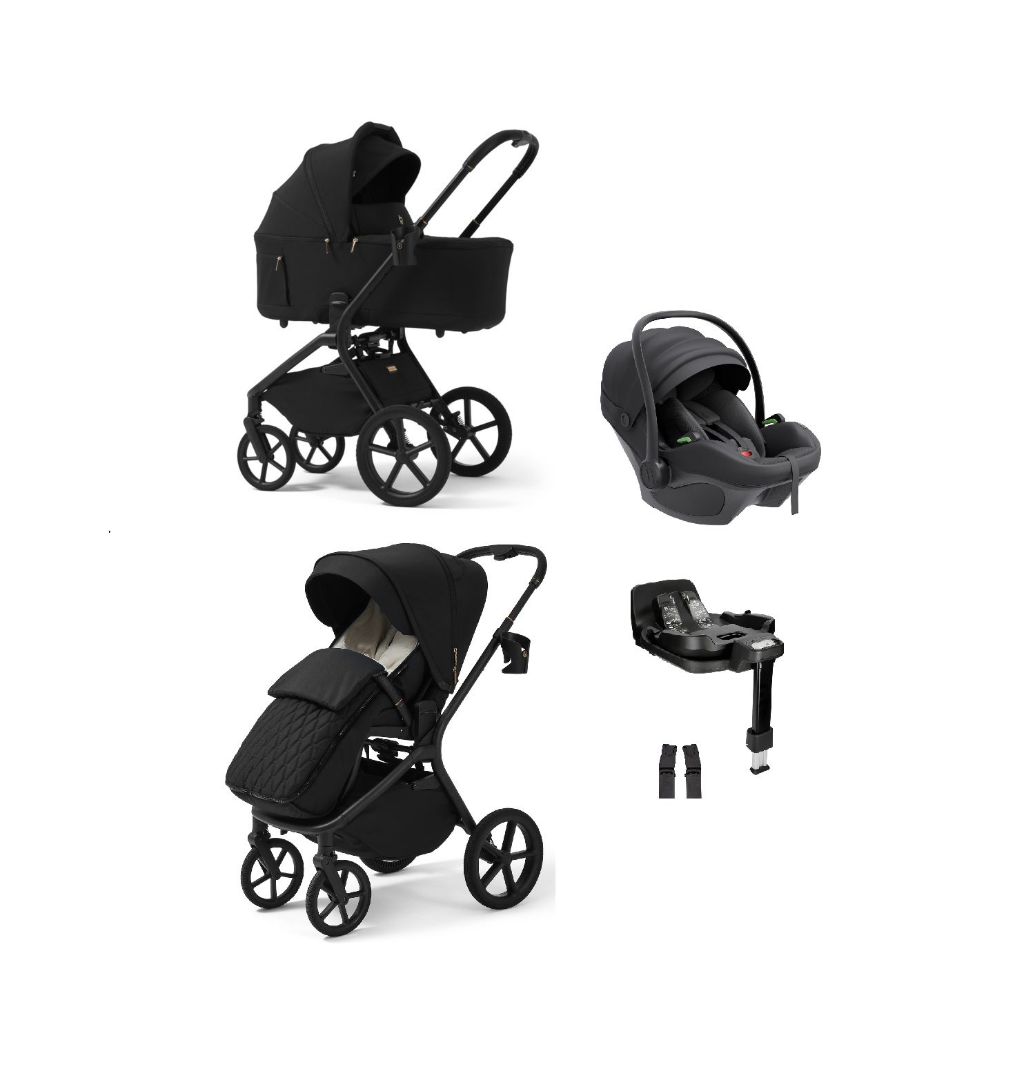 Pure Black | Zestaw 4w1